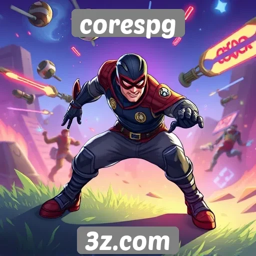Tendências de jogos online no site corespg