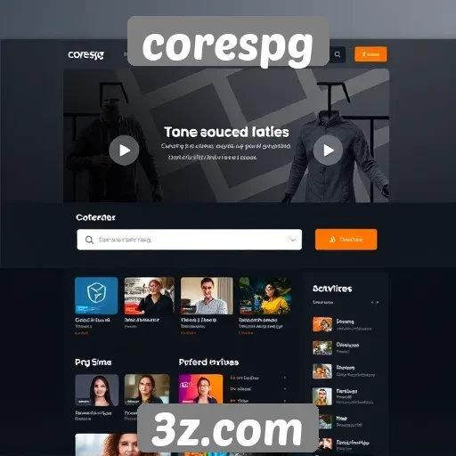 Mudanças na interface do usuário do site corespg